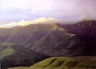 Drakensberg mountains, South Africa photograph: Roger De La Harpe/Gallo Images