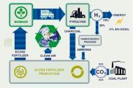 A flow chart showing carbon sequestration using biocharcoal Courtesy: www.eprida.com