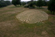 Finger Maze 2006, by Chris Drury