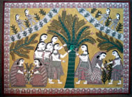 Mithila Art by Gitangeli. Image courtesy: Gitangeli/David Szanton