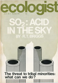 Cover of Ecologist issue 1972-11
