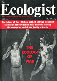 Cover of Ecologist issue 1974-05