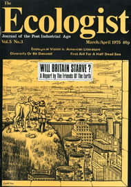 Cover of Ecologist issue 1975-03