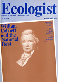 Cover of Ecologist issue 1976-10