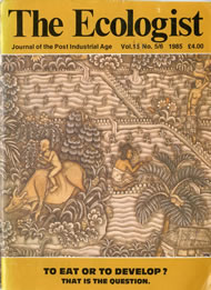 Cover of Ecologist issue 1985-06