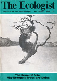 Cover of Ecologist issue 1986-01