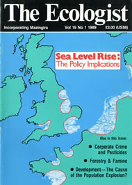 Cover of Ecologist issue 1989-01