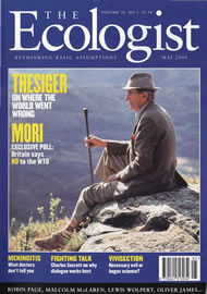 Cover of Ecologist issue 2000-05