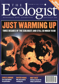 Cover of Ecologist issue 2000-07