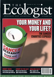 Cover of Ecologist issue 2000-10