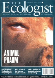 Cover of Ecologist issue 2000-12
