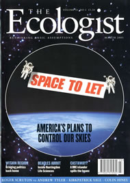 Cover of Ecologist issue 2001-03