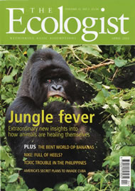 Cover of Ecologist issue 2002-04