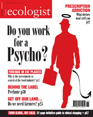 Cover of Ecologist issue 2004-11