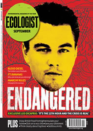 Cover of Ecologist issue 2007-09