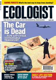 Cover of Ecologist issue 2009-02