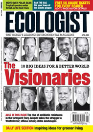 Cover of Ecologist issue 2009-03