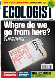 Cover of Ecologist issue 2009-06