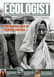 Cover of Ecologist issue 2011-02