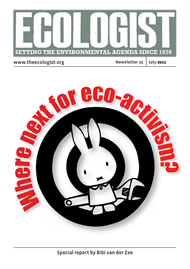 Cover of Ecologist issue 2011-07