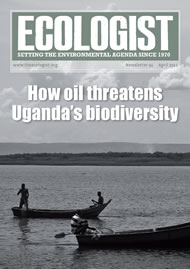 Cover of Ecologist issue 2012-04