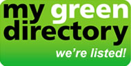 We are listed in the Green Directory