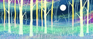 In the Moonlight Cards (pack of 5)