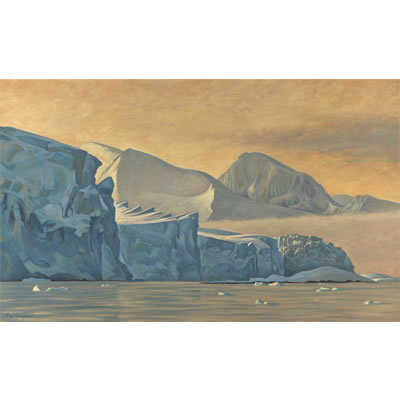 Glaciers - Anvers Island, Oil (24