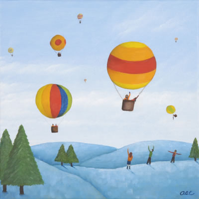 The Arctic Balloon Race