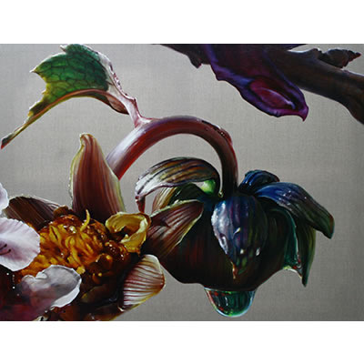 Stella diabolus in gemmare: 2010, Oil on Belgian Linen, 96 x 126cm