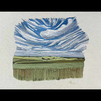 Willa Cather Memorial Prairie, Soundstitching, 2022