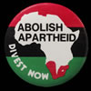 Badges of the struggle against apartheid - South Africa and other countries, about 198094