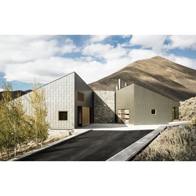 Sun Valley House (2013), USA, by Rick Joy Architects. Photo C Joe Fletcher Photography