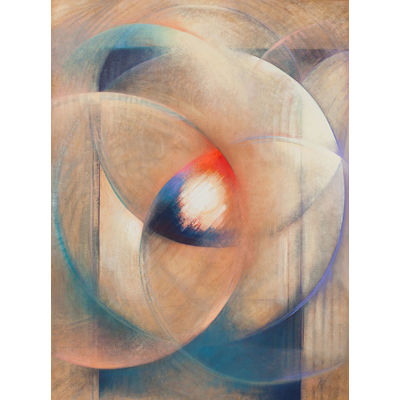 Many Aspects of One (private collection) oil paint on canvas