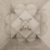 Loving Essence Mandala (29.5cm x 29.5cm) pencil drawing on paper