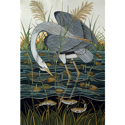 Heron and Trout