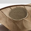 Core - side view (34.5 H x 26.5 W x 7 D cm framed) magnolia leaf, cotton yarn Photo: Simon Cook