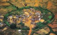 Traditional village north of Antananarivo, Madagascar. Photograph: Yann Arthus-Bertrand from The Ear