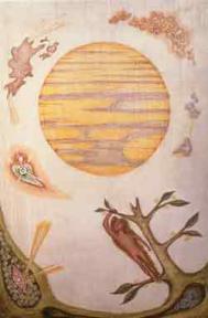 Images in Praise of the Love, painting by Cecil Collins