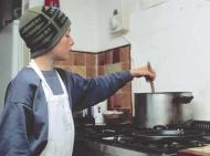 Cooking is a much-loved part of the Small School day Photograph: Paul Wilkinson