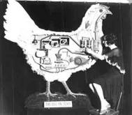 The Egg Factory: US Department of Agriculture 'mechanical hen' used for educational purposes to demo