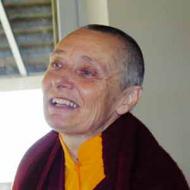 Tenzin Palmo at Dongyu Gatsal Ling nunnery in Himachal Pradesh, India. Photograph: Shakti Maira