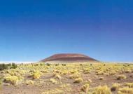 View of the Roden Crater. Photograph: Florian Holzherr