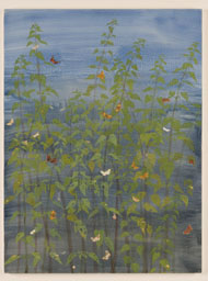 Painting: Nettle Bed by Lil Tudor Craig www.tudor-craig.co.uk