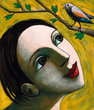Uccello-nella-Primavera, by Anita Klein wwwanitaklein.com