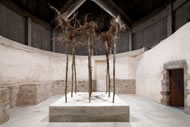 Flailing Trees by Gustav Metzger www.musee-rochechouart.com  Photo: David Bordes