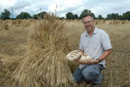 John Letts with his real bread