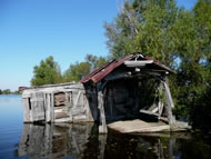 Atchafalaya houseboat © J. Pretty