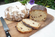 Carrot dappled raisin bread by Julia Ponsonby