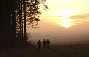 British Pilgrimage Trust walking through Sussex Photograph by Will Parsons